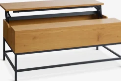 AABENRAAMesa de centro AABENRAA L110 tablero elevable color roble