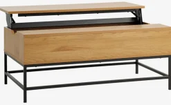 AABENRAAMesa de centro AABENRAA L110 tablero elevable color roble