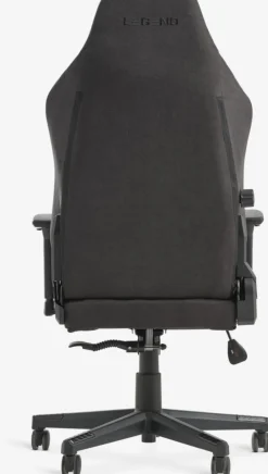 ABILDAASilla gaming ABILDAA tela gris antracita