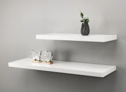 ABILDEstante flotante ABILD 120x24 blanco
