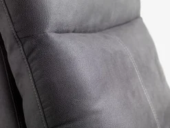 ABILDSKOVSillón reclinable ABILDSKOV eléctrico polipiel gris