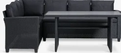 AGERMOSEConjunto muebles jardín AGERMOSE 6 plazas negro