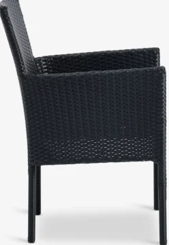 AIDTSilla apilable AIDT negro