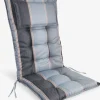 AKKACojín de jardín para silla reclinable AKKA gris