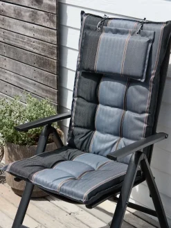 AKKACojín de jardín para silla reclinable AKKA gris