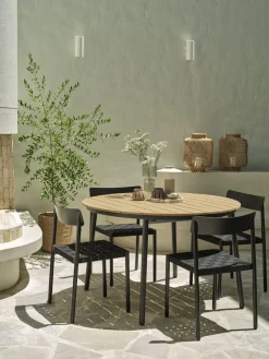 AKTIVENMesa de jardín AKTIVEN Ø118xL118/168 natural