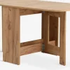 ALLINGMesa de comedor ALLING 80x100/163 color roble cálido