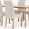 ALSTED + TUREBYMesa ALSTED L160 roble natural + 4 sillas TUREBY beis