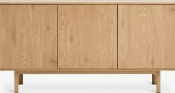 ALSTEDAparador ALSTED 3 puertas color roble natural