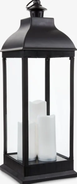 ANKAFarol ANKA A24xL24xA70cm con LED negro