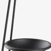 ARNTSoporte cepillo vajilla ARNT Ø11xA18cm acero inox negro