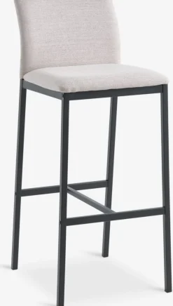 ARNUMTaburete de bar ARNUM beis/negro
