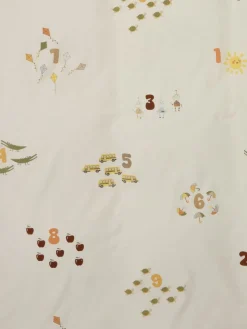ASTERPLUSJuego funda nórdica ASTER 155x220 blanco