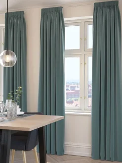AUSTRACortina AUSTRA 1x140x300 terciopelo verde