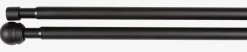 BALLBarra de cortina doble BALL 120-210cm