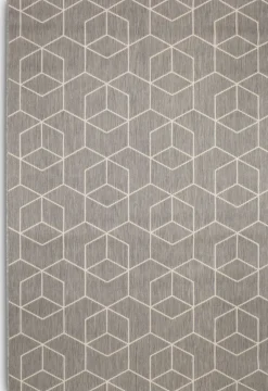 BALSATREAlfombra BALSATRE 160x230 gris/blanco
