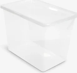 BASIC BOXCaja BASIC BOX 80L con tapa transparente