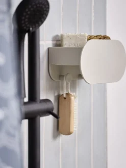 BENSBYNEstantería para baño BENSBYN A20xA10cm beis