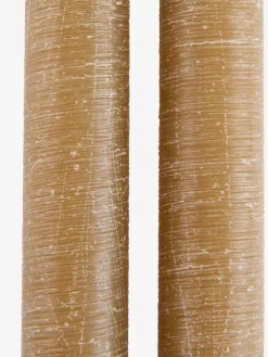 BERTELVela para candelabro BERTEL A22cm almendra 2 unidades