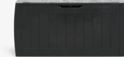 BISNAPBaúl para guardar cojines BISNAP A117xA58xP45 negro