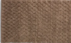 BORGHOLMPLUSAlfombrilla de baño BORGHOLM 50x80 arena oscuro