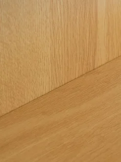 BORUMEstante de pared BORUM 4 estantes color roble natural