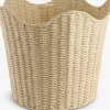 BREKKECesta BREKKE Ø41xA35cm blanco roto