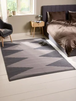 BROKKURTAlfombra BROKKURT 160x230 arena oscuro/gris