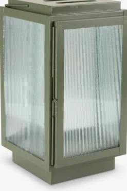 BRUMBASSEFarol BRUMBASSE A15xL16xA28cm verde oliva