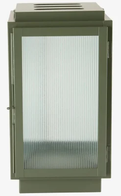 BRUMBASSEFarol BRUMBASSE A15xL16xA28cm verde oliva