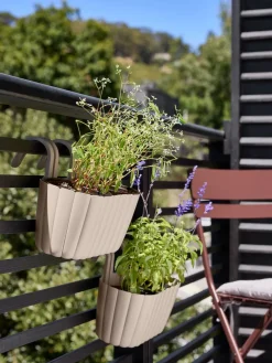 BUKSEBIEJardinera para balcón BUKSEBIE A25xL32xA25 variado