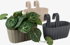 BUKSEBIEJardinera para balcón BUKSEBIE A25xL32xA25 variado