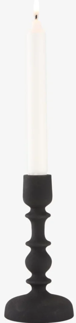 CASPARCandelabro CASPAR Ø8xA16cm negro