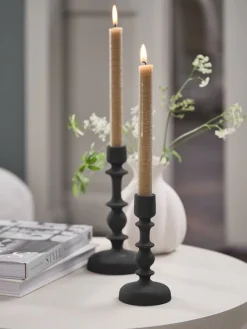 CASPARCandelabro CASPAR Ø8xA16cm negro