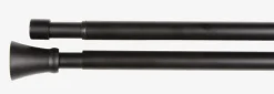CONEBarra de cortina doble CONE 200-340cm negro