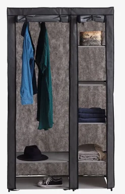 DAMHUSArmario DAMHUS 100x174 gris oscuro