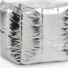 DAVINDEPuf DAVINDE 40x45 plateado