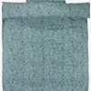 EBBAGOLDJuego funda nórdica satén EBBA 155x220 azul