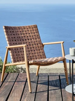 EDDERUPSillón de exterior EDDERUP natural