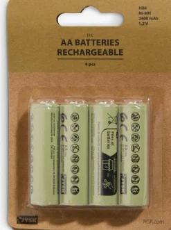 EIKPilas recargables EIK AA 4 unidades