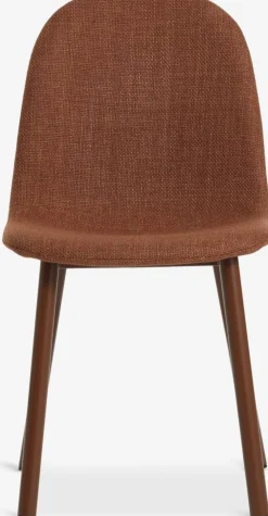 EJSTRUPSilla de comedor EJSTRUP tela terracota