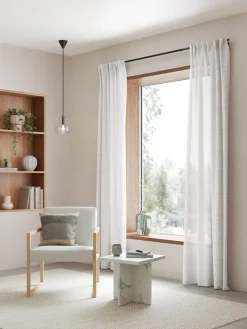 ELVALANDETCortina ELVALANDET 1x140x245 blanco