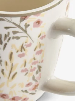 EMILTaza EMIL Ø8xA10cm 35cl con flores