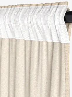 ERKENCortina ERKEN 1x140x245 blanco crudo