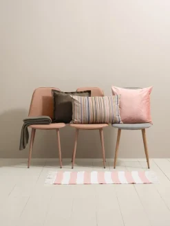 ERTEVIKKEFunda de cojín ERTEVIKKE 50x50 rosa empolvado