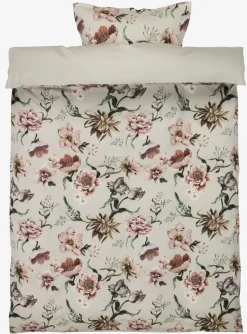 ESTHERGOLDJuego funda nórdica satén ESTHER 155x220 natural