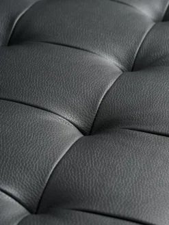 FALSLEVSofá FALSLEV chaise longue polipiel negro