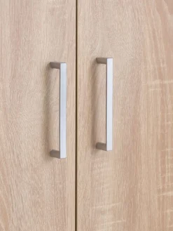 FANDRUPArmario FANDRUP 97x176 2 puertas 3 cajones color roble claro
