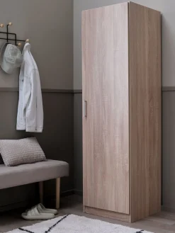 FANDRUPArmario FANDRUP 50x176 1 puerta color roble claro