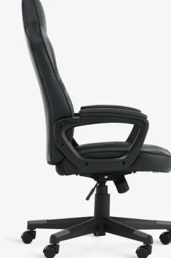 FJELSTEDSilla gaming FJELSTED polipiel negro/gris